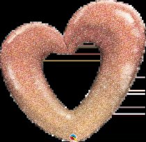 18″ HAPPY 21ST BIRTHDAY PINK HOLOGRAPHIC FOIL